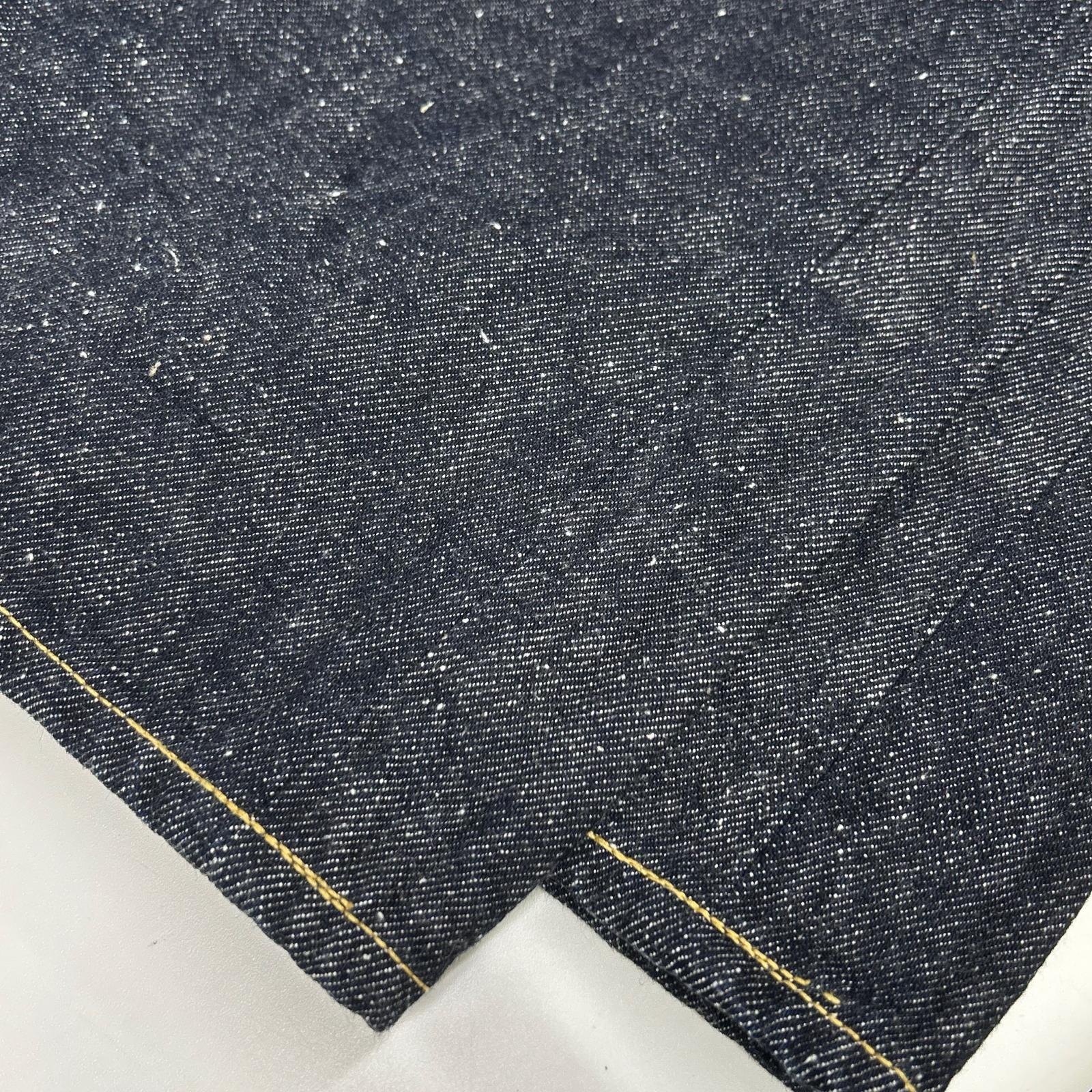 GOLD ゴールド GL42579A インディゴ RECYCLED WASTE SUVIN COTTON YARN 14oz. DENIM 5POCKET WIDE PANTS ジップフライデニムパンツ ボトムス