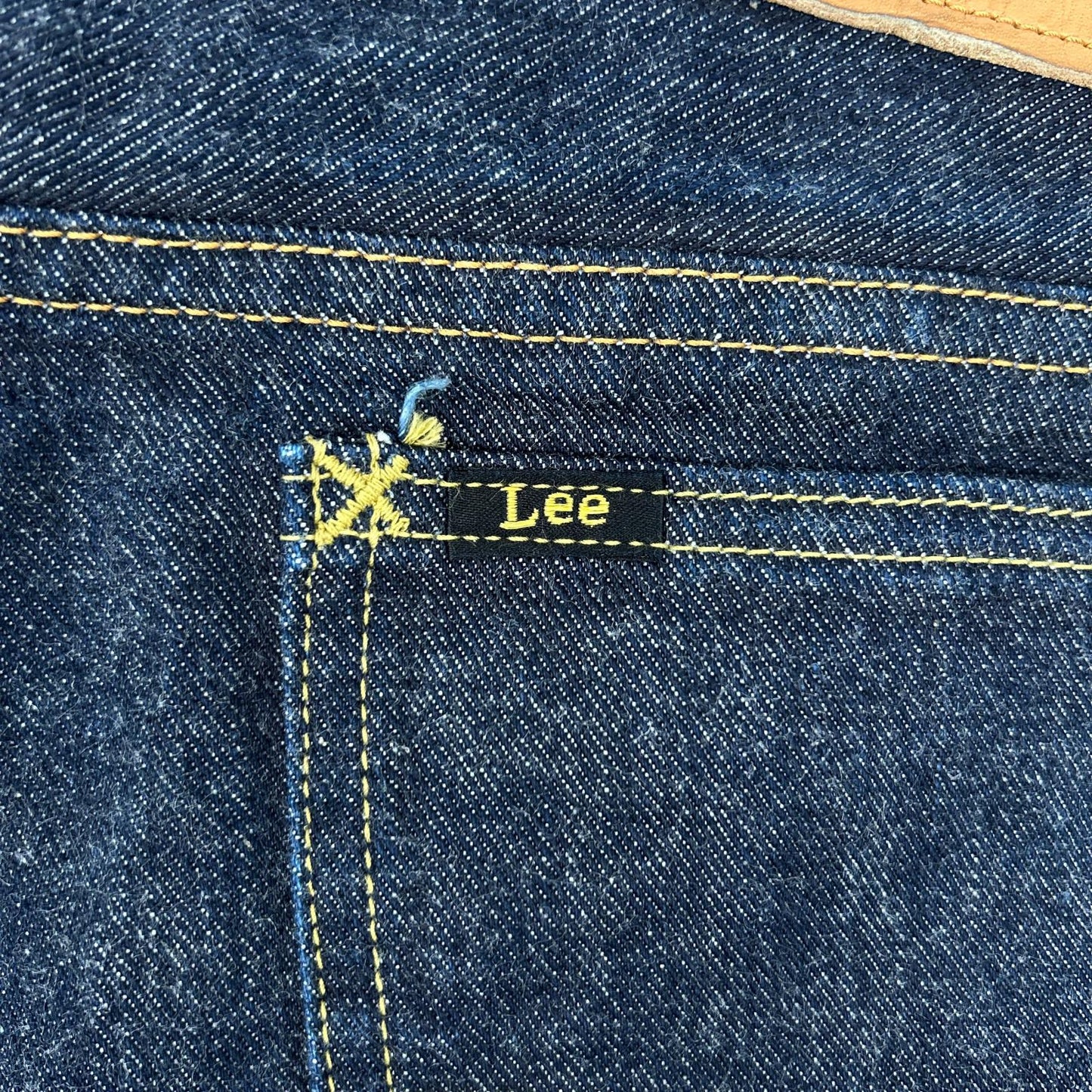 Lee リー LM6355 インディゴ THE ARCHIVES RIDERS 101-Z 1955 JAMES DEAN MODEL ジップフライデニムパンツ ボトムス