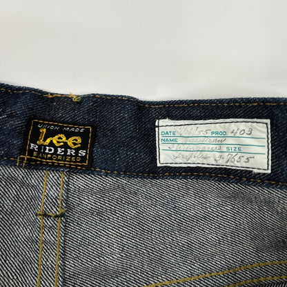 Lee リー LM6355 インディゴ THE ARCHIVES RIDERS 101-Z 1955 JAMES DEAN MODEL ジップフライデニムパンツ ボトムス