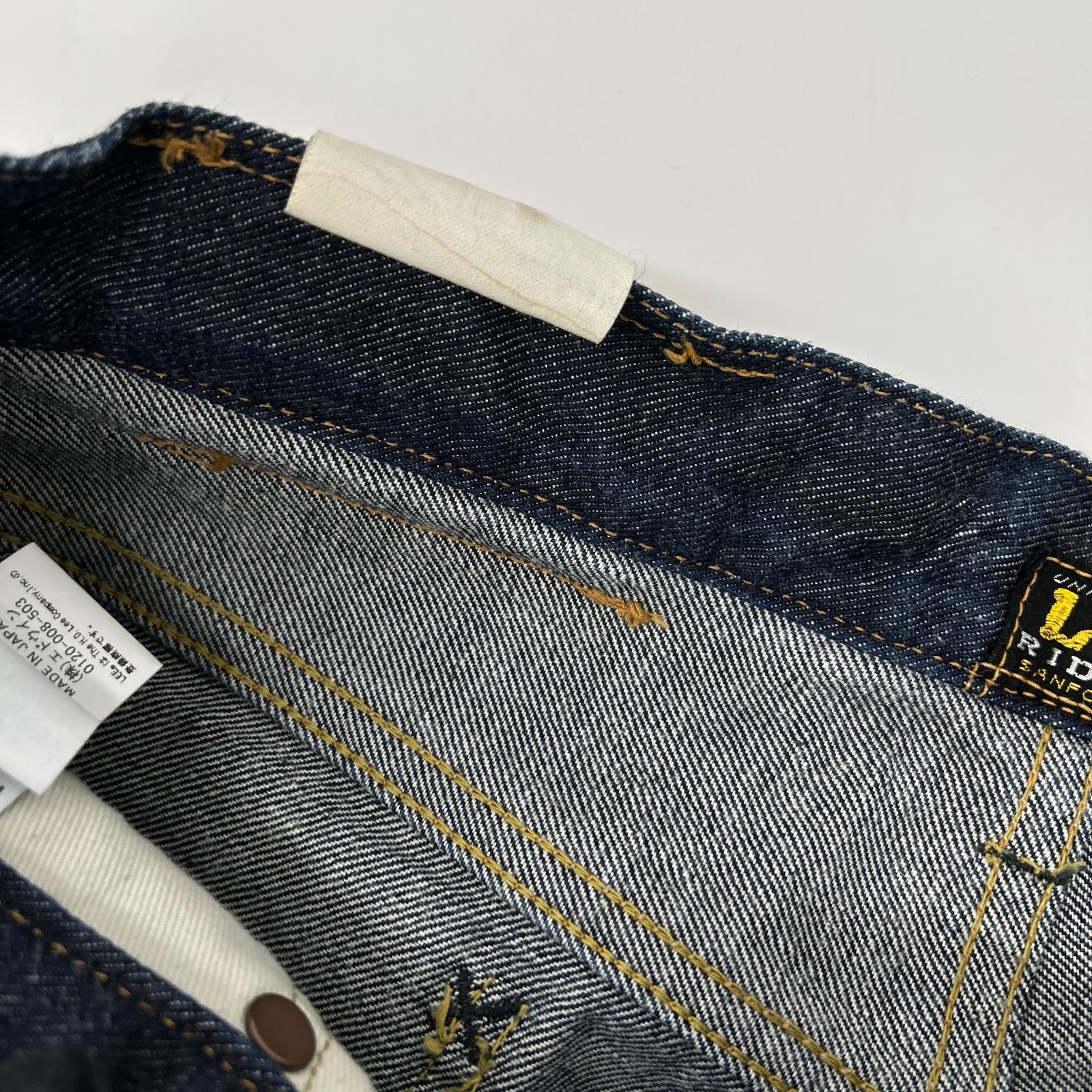 Lee リー LM6355 インディゴ THE ARCHIVES RIDERS 101-Z 1955 JAMES DEAN MODEL ジップフライデニムパンツ ボトムス