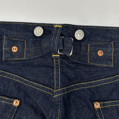 LEVI'S リーバイス 【VINTAGE CLOTHING】33501-0049 501XX インディゴ 1933年モデル 復刻 シンチバック サスペンダーボタン ボタンフライデニムパンツ ボトムス
