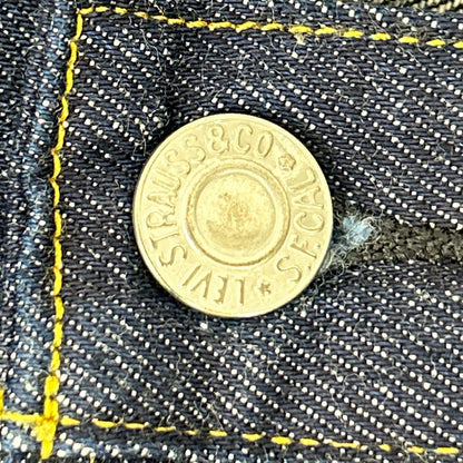 LEVI'S リーバイス 【VINTAGE CLOTHING】33501-0049 501XX インディゴ 1933年モデル 復刻 シンチバック サスペンダーボタン ボタンフライデニムパンツ ボトムス