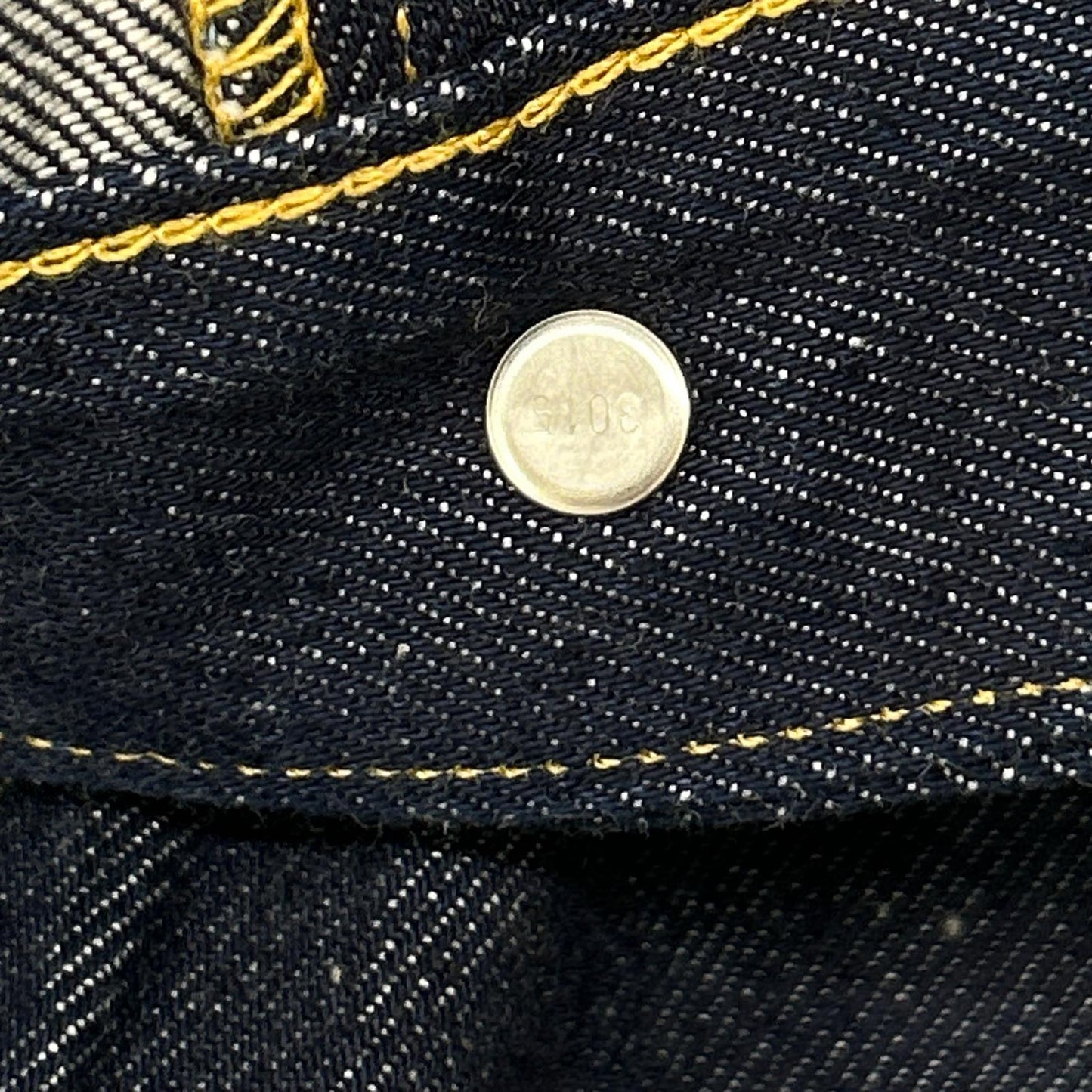 LEVI'S リーバイス 【VINTAGE CLOTHING】33501-0049 501XX インディゴ 1933年モデル 復刻 シンチバック サスペンダーボタン ボタンフライデニムパンツ ボトムス