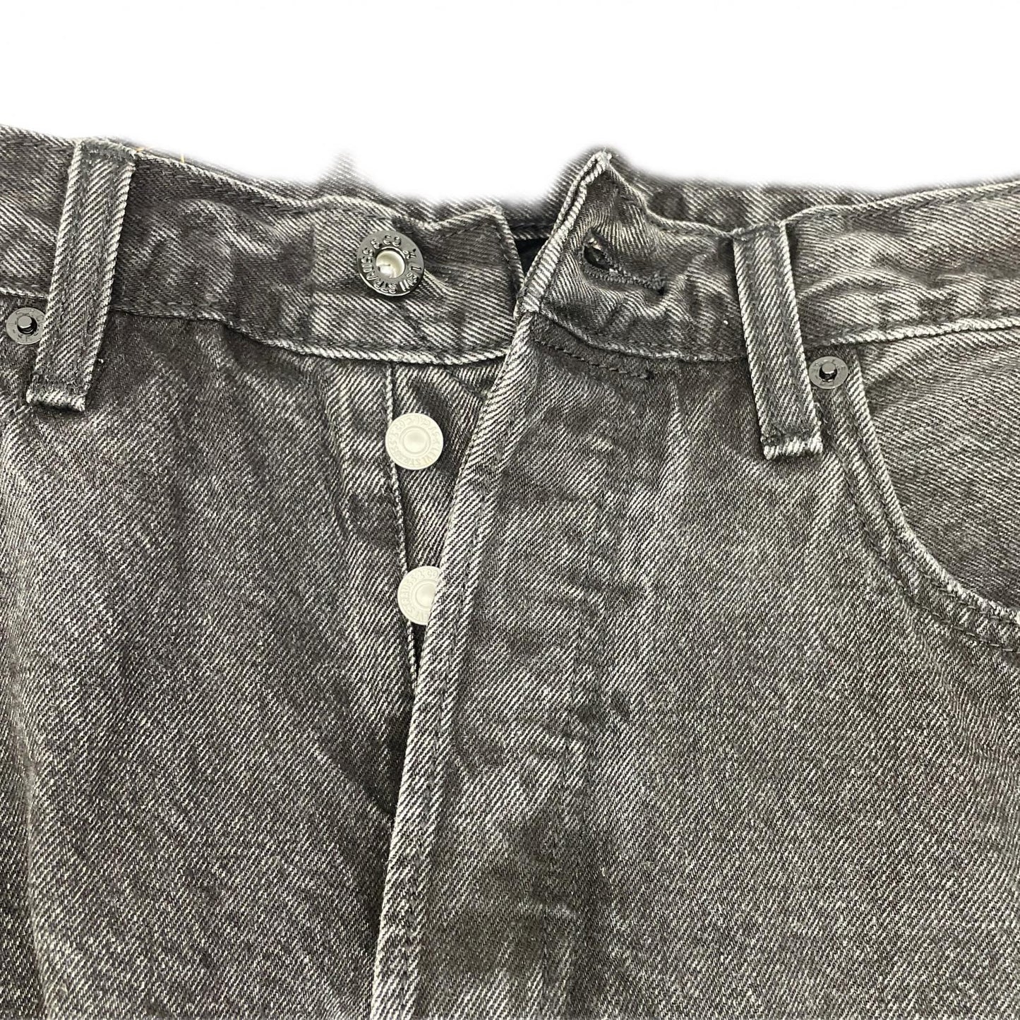 LEVI'S リーバイス 【EDIFICE別注】0022U-0000 501 ブラック 30周年記念 ボタンフライデニムパンツ ボトムス
