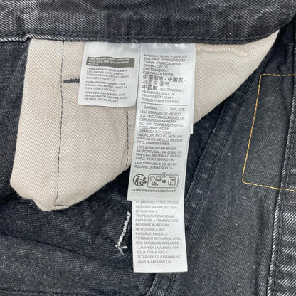 LEVI'S リーバイス 【EDIFICE別注】0022U-0000 501 ブラック 30周年記念 ボタンフライデニムパンツ ボトムス