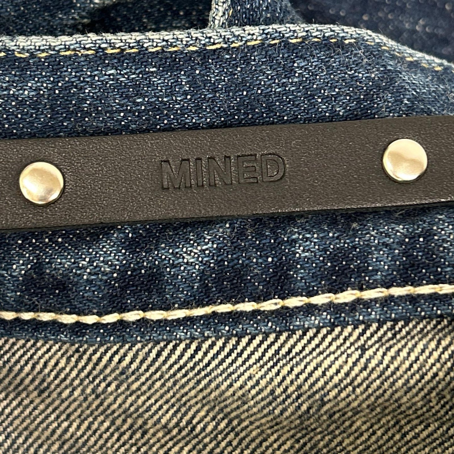 MINEDENIM マインデニム 2304-1007-85-322 ブルー L.Straight 5pocket ボタンフライデニムパンツ ボトムス