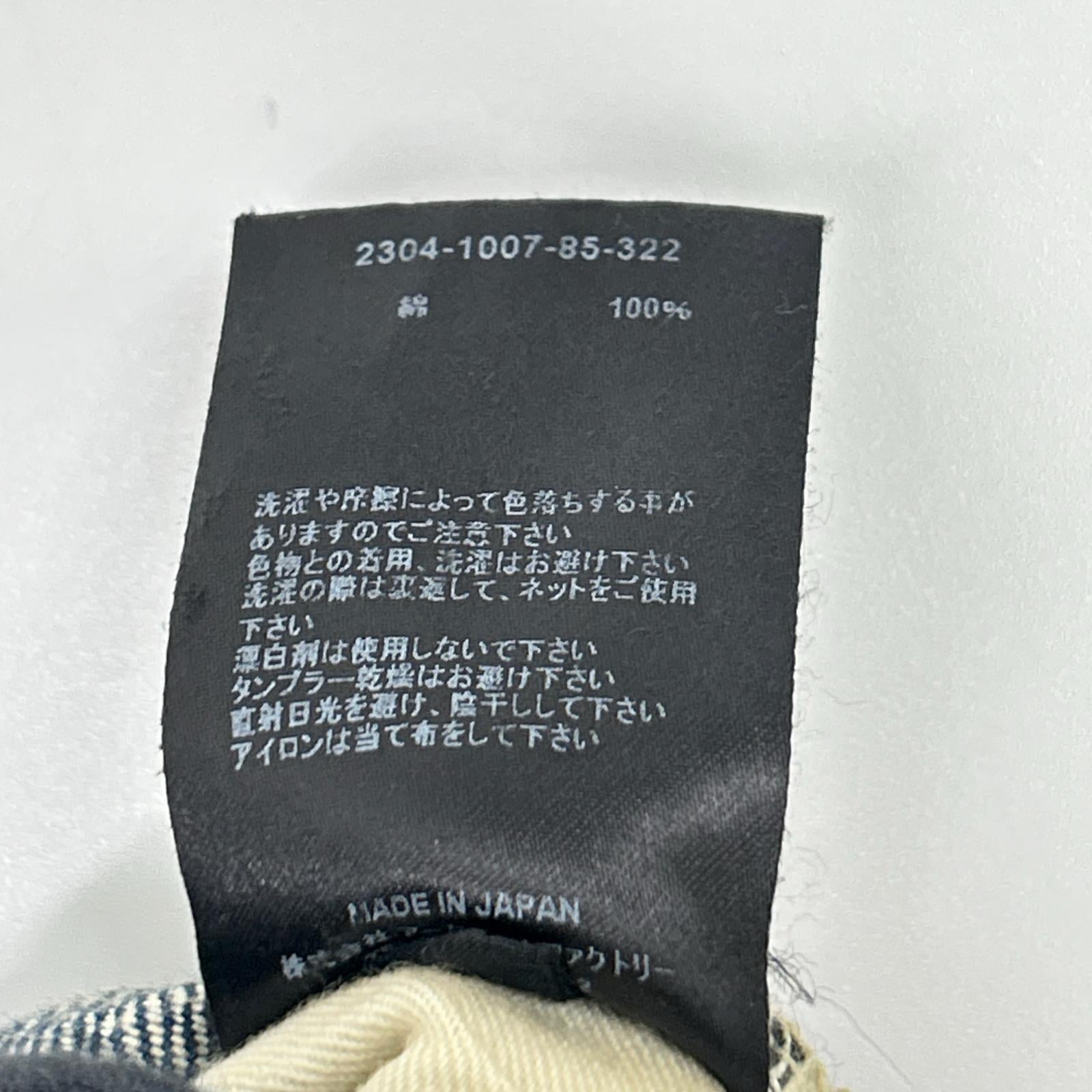 MINEDENIM マインデニム 2304-1007-85-322 ブルー L.Straight 5pocket ボタンフライデニムパンツ ボトムス