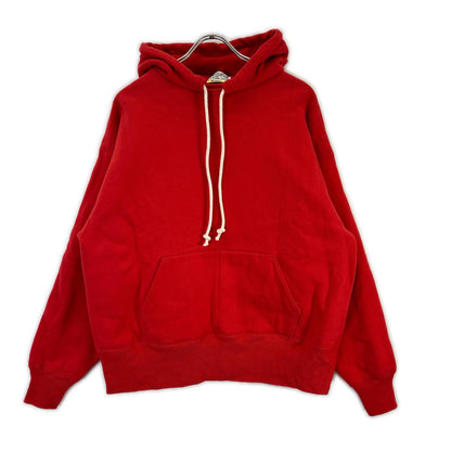 SURE MANUFACTURING シュアーマニファクチャリング レッド ALASKA HOODIE アラスカ フーディ ドローストリングフーディ トップス