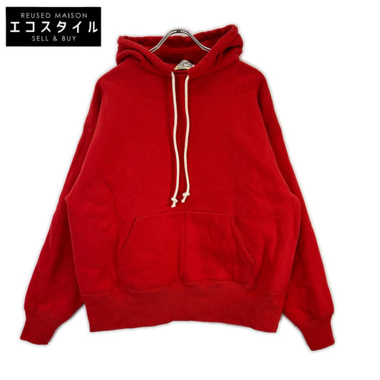 SURE MANUFACTURING シュアーマニファクチャリング レッド ALASKA HOODIE アラスカ フーディ ドローストリングフーディ トップス