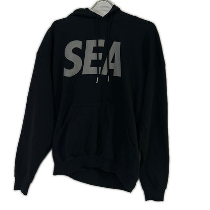 WIND AND SEA ウィンダンシ― WDS-O-OHP-26-Q2-CS-01 ブラック OG SEA LOGO HOODIE SWEATSHIRT スウェット トップス