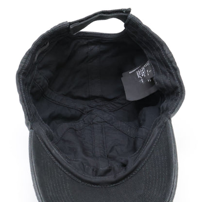 BALENCIAGA バレンシアガ 【即決/国内正規】723773 410B2 エンブロイダリーロゴ ダメージ ベースボールキャップ 帽子