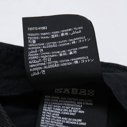 BALENCIAGA バレンシアガ 【即決/国内正規】723773 410B2 エンブロイダリーロゴ ダメージ ベースボールキャップ 帽子