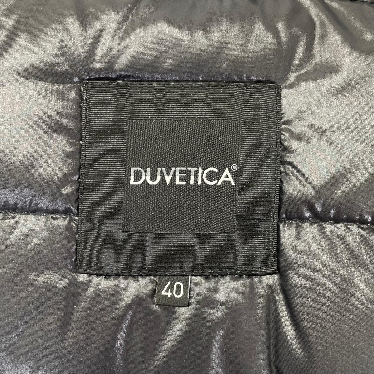 DUVETICA デュベティカ ブラック RYANATRE ラクーンファー ダウンジャケット ジャケット
