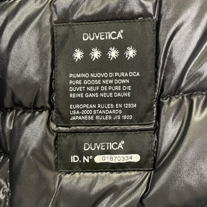DUVETICA デュベティカ ブラック RYANATRE ラクーンファー ダウンジャケット ジャケット