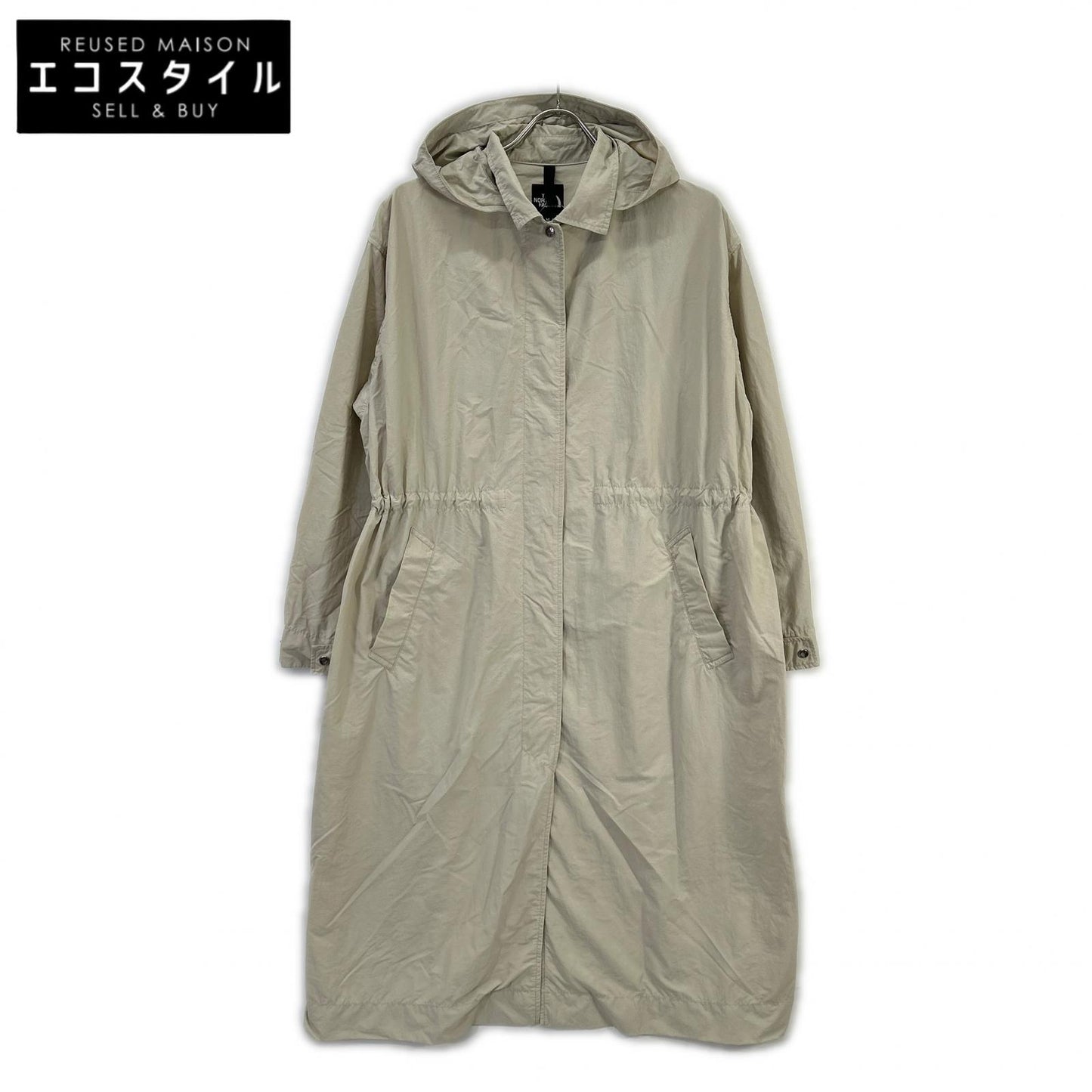 THE NORTH FACE NPW22360 Fossil Ivory Rollpack Journeys Coat