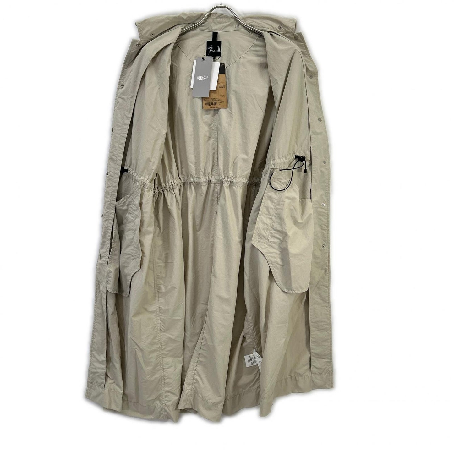 THE NORTH FACE NPW22360 Fossil Ivory Rollpack Journeys Coat