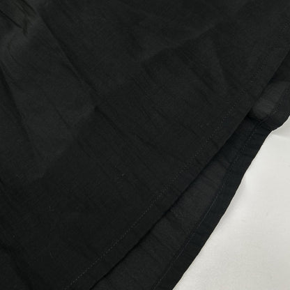 HOUSE OF LOTUS House of Lotus [× Miyako Takayama] Black Cotton Front-Gathered Caftan Dress Dress