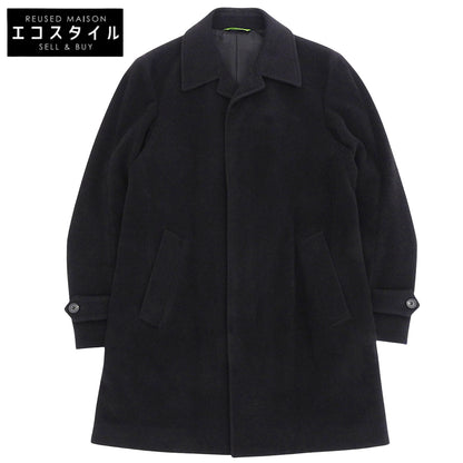 PaulSmith ポールスミス チェスターコート メンズ アンゴラ100 ブラック M 453389 コート
