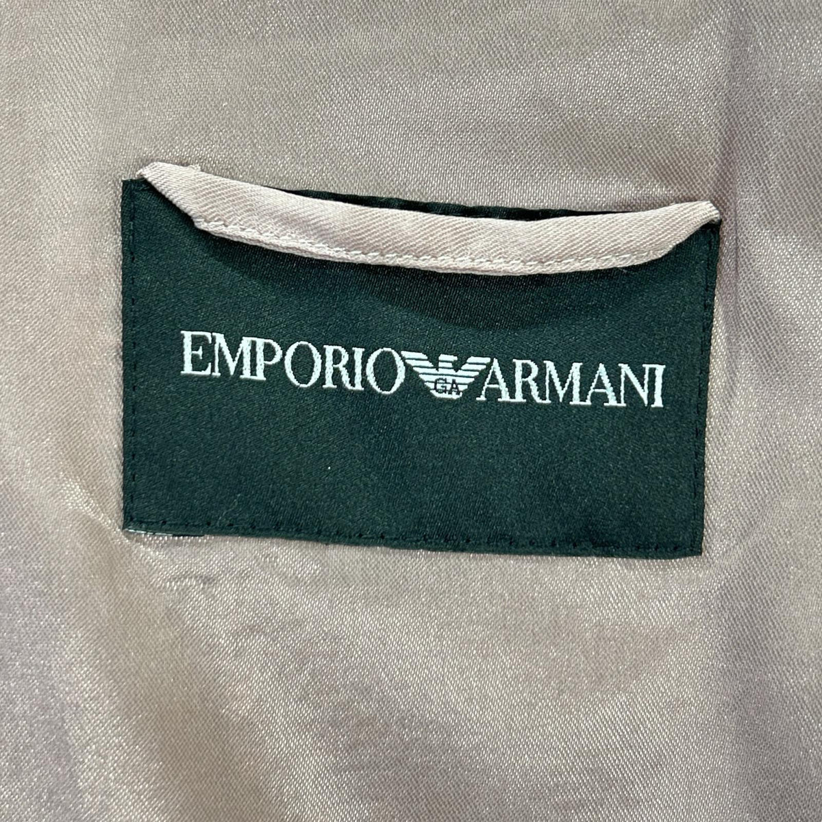 EMPORIOARMANI 2NL36T 2018 Model Multicolor Concealed-Button Tweed Collarless Coat