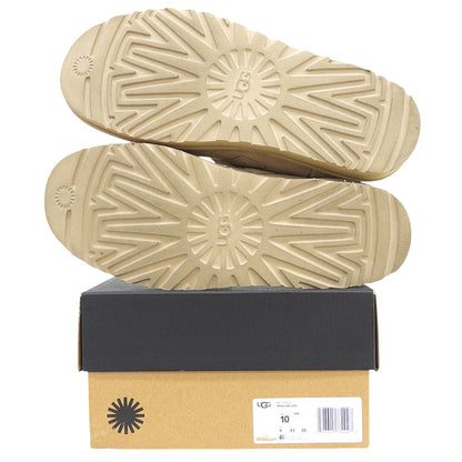 UGG アグ 美品 カルバン クロッグ クロックシューズ サボサンダル メンズ ベージュ 28 1178852 シューズ