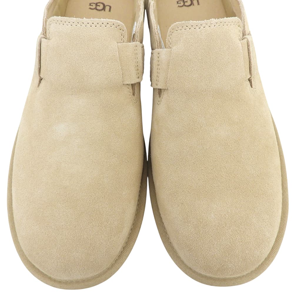 UGG アグ 美品 カルバン クロッグ クロックシューズ サボサンダル メンズ ベージュ 28 1178852 シューズ