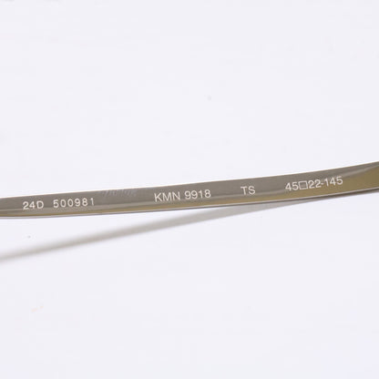 KameManNen カメマンネン 【新品同様】KMN9918 TS オーバルシェイプ アイウェア 眼鏡