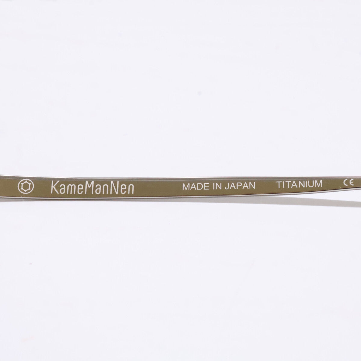 KameManNen カメマンネン 【新品同様】KMN9918 TS デモレンズ オーバルシェイプ アイウェア 眼鏡