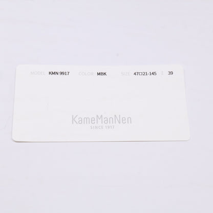 KameManNen カメマンネン 【新品同様】KMN9917 MBK ワイドオクタゴンシェイプ アイウェア 眼鏡