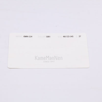 KameManNen カメマンネン 【新品同様】KMN114 GRH スクエアシェイプ アイウェア 眼鏡