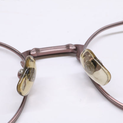 999.9 フォーナインズ 【新品同様】S-955T 8 TITANIUM クラウンパントシェイプ アイウェア 眼鏡