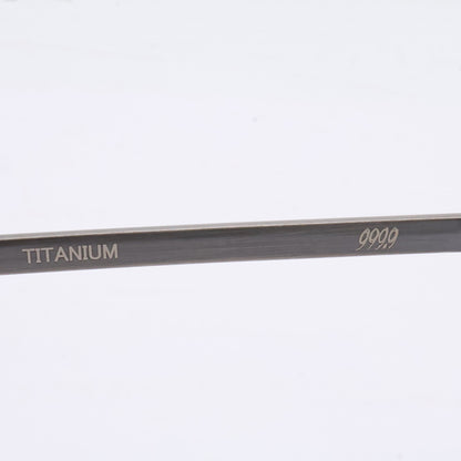 999.9 フォーナインズ 【新品同様】S-955T 4 TITANIUM クラウンパントシェイプ アイウェア 眼鏡