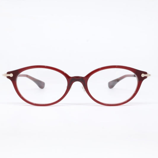 999.9 FOUR NINES [Like New] M-132 4001 Mixed-frame Oval-shape Eyewear Glasses