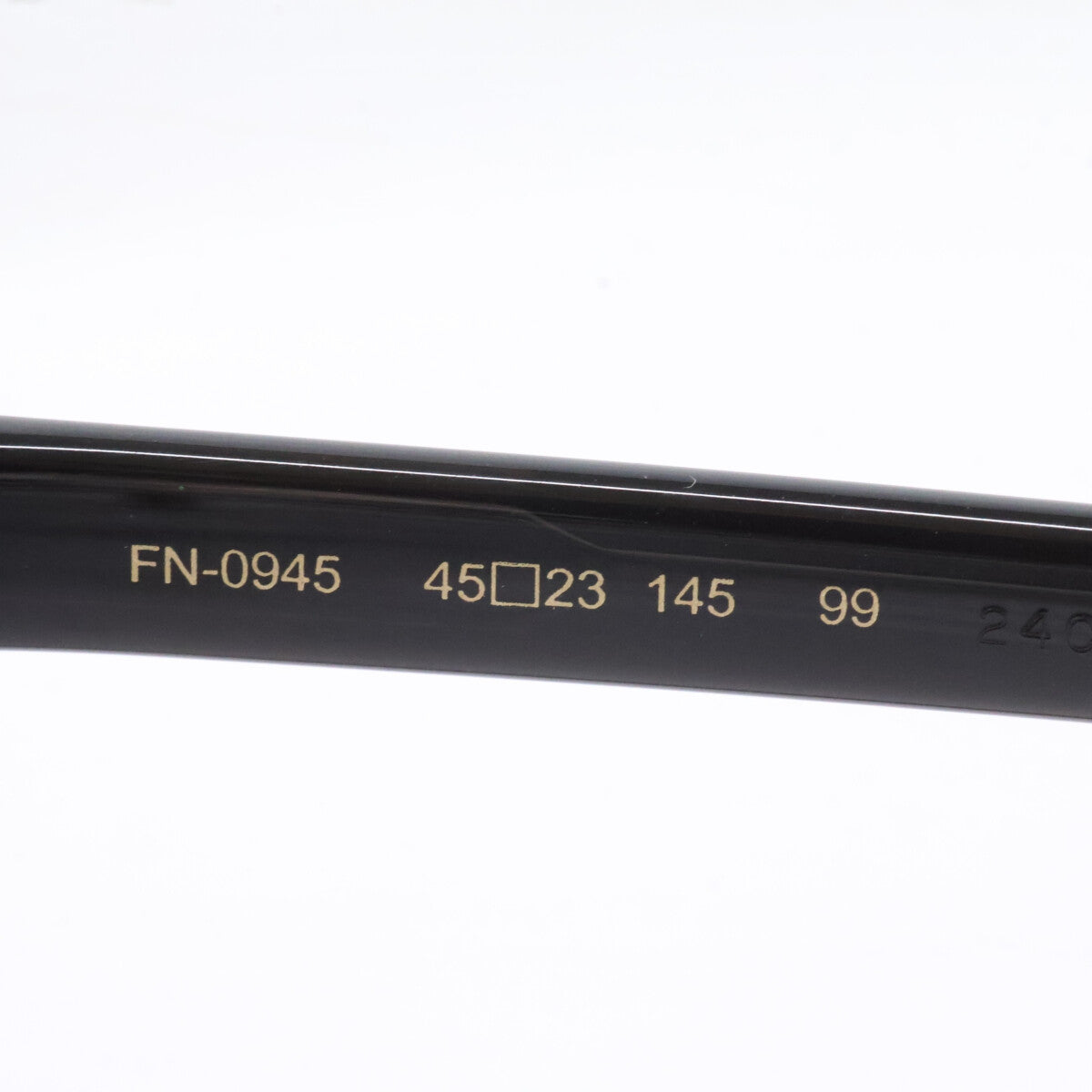 999.9 フォーナインズ 【新品同様】FN/FOUR NINES エフエヌ フォーナインズ FN-0945 99 セルフレーム ボストンシェイプ アイウェア 眼鏡