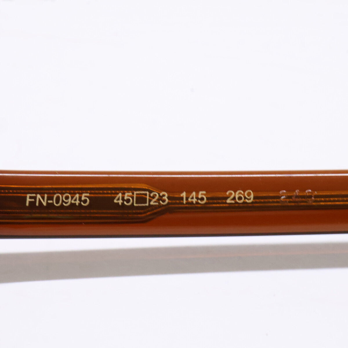 999.9 フォーナインズ 【新品同様】FN/FOUR NINES エフエヌ フォーナインズ FN-0945 269 セルフレーム ボストンシェイプ アイウェア 眼鏡