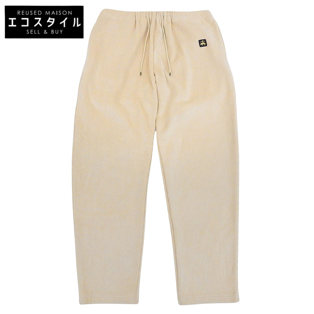 BrooksBrothers ブルックスブラザーズ 美品 ドローストリング コーデュロイ スウェットパンツ ポリエステル ベージュ L 0126032981 ボトムス