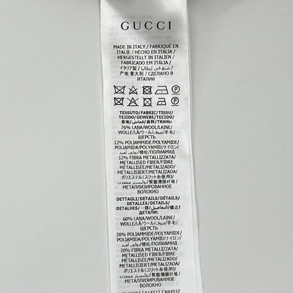 GUCCI グッチ 【美品/国内正規】605920XKAHT インターロッキングG ショートスリーブ ニットセーター トップス