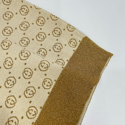 GUCCI グッチ 【美品/国内正規】605920XKAHT インターロッキングG ショートスリーブ ニットセーター トップス