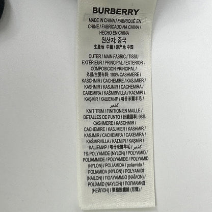 BURBERRY バーバリー 【国内正規】8030022 Maggie cardigan シルクスカーフ付 カシミヤ100％ ニットカーディガン トップス