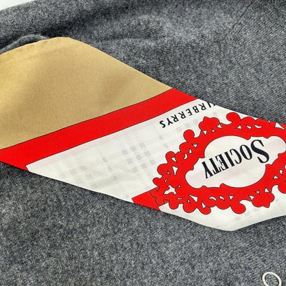 BURBERRY バーバリー 【国内正規】8030022 Maggie cardigan シルクスカーフ付 カシミヤ100％ ニットカーディガン トップス