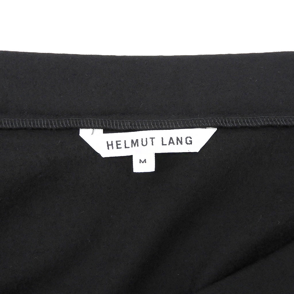 Helmut Lang ヘルムートラング ウール フロントスリット ヘンケイスカート レディース ブラック M 16-7307530-050-904 スカート