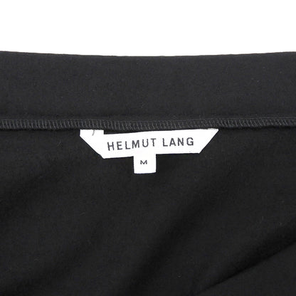 Helmut Lang ヘルムートラング ウール フロントスリット ヘンケイスカート レディース ブラック M 16-7307530-050-904 スカート