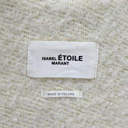 ISABEL MARANT ETOILE Isabel Marant Étoile 19A011E Ivory Wool-Alpaca DANTE Chesterfield Coat