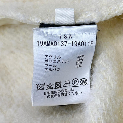 ISABEL MARANT ETOILE Isabel Marant Étoile 19A011E Ivory Wool-Alpaca DANTE Chesterfield Coat