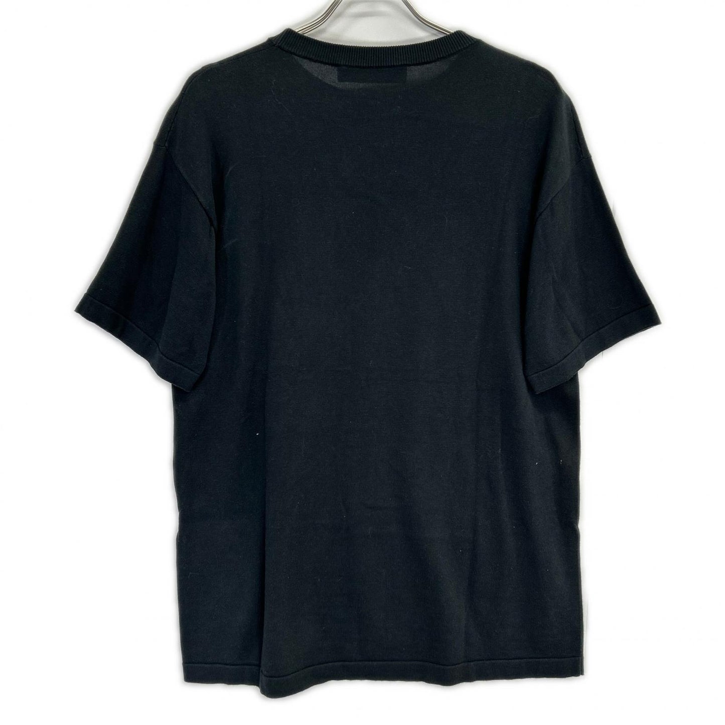 LOUIS VUITTON ルイヴィトン 【国内正規/23AW】RM232 AUR HPN83W コットンインタルシアクルーネック 半袖ニットセーター トップス
