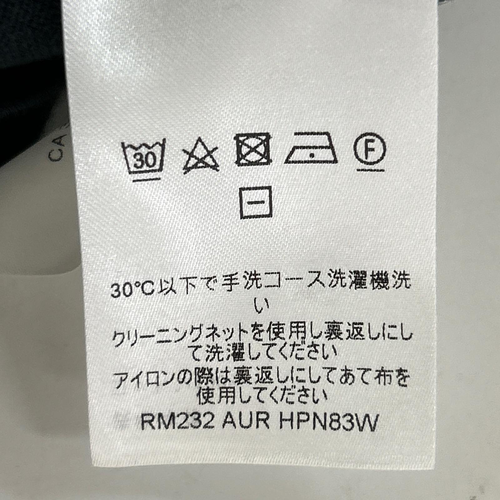 LOUIS VUITTON ルイヴィトン 【国内正規/23AW】RM232 AUR HPN83W コットンインタルシアクルーネック 半袖ニットセーター トップス