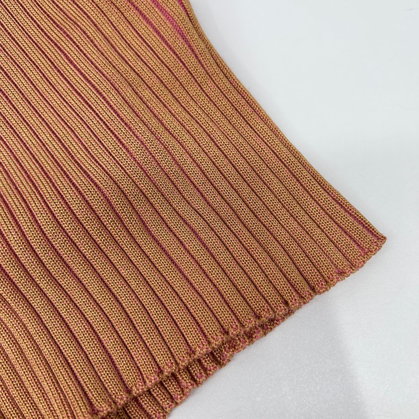 GUCCI グッチ 【美品/国内正規】706763 XKCDN LOVELIGHTコレクション リブニット 半袖ポロシャツ トップス
