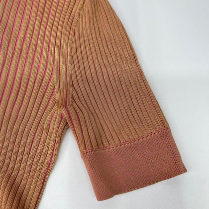 GUCCI グッチ 【美品/国内正規】706763 XKCDN LOVELIGHTコレクション リブニット 半袖ポロシャツ トップス