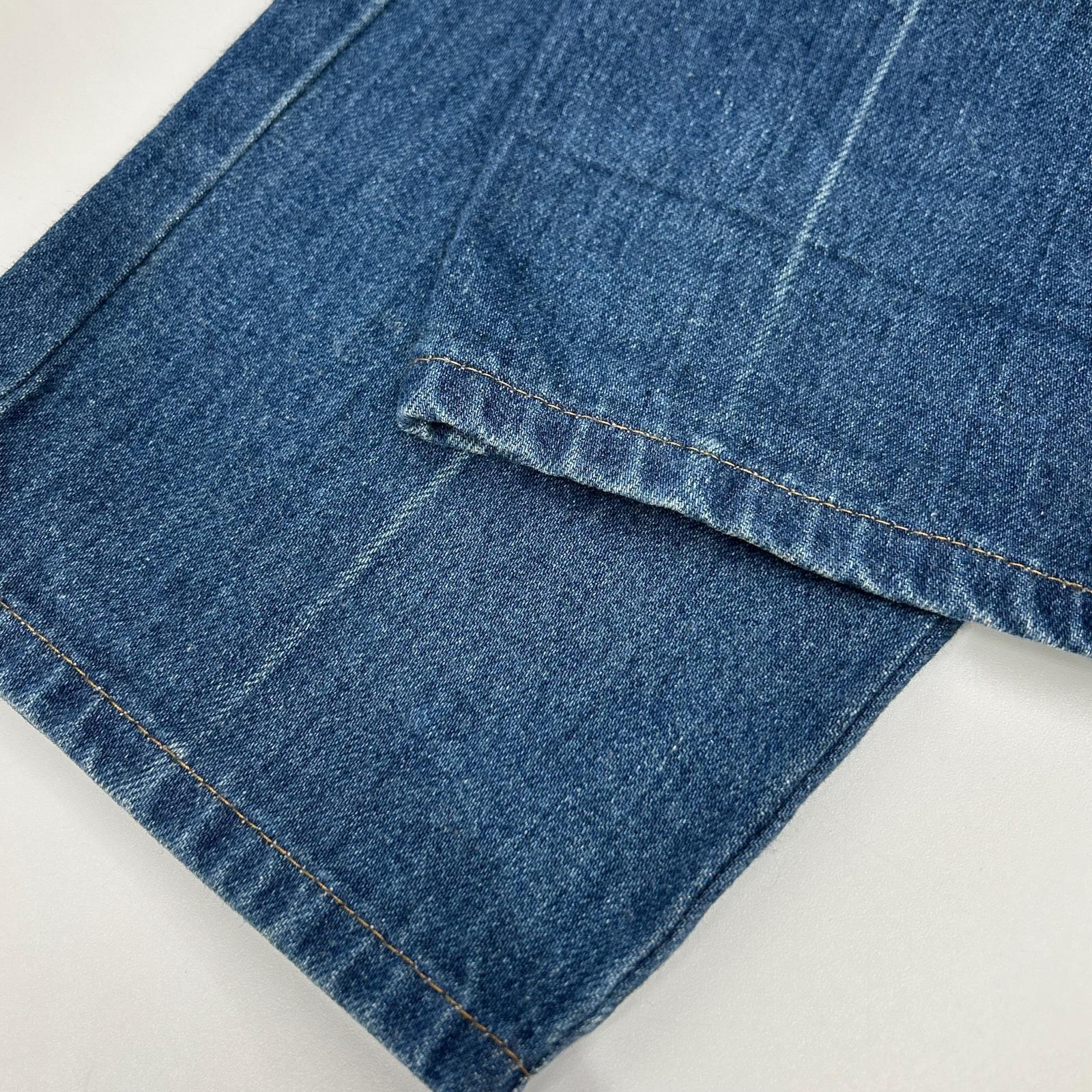 GUCCI グッチ 666799 XDBQT インディゴ コットン ホースビット ストレートレッグデニムパンツ ボトムス