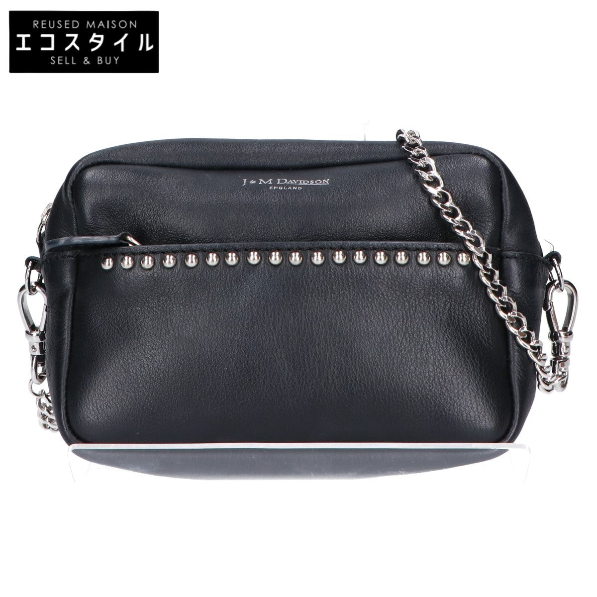 J&MDavidson ジェイアンドエムデヴィッドソン LIPSTICK POCHETTE WITH STUDS リップスティック ポシェット ウィズ スタッズ ショルダーバッグ