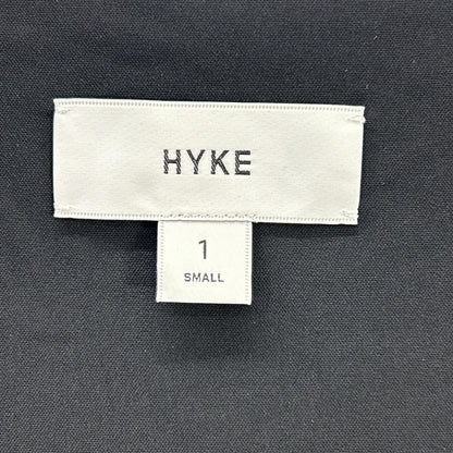 HYKE ハイク 23AW ブラック MAXI SHIRT DRESS ワンピース